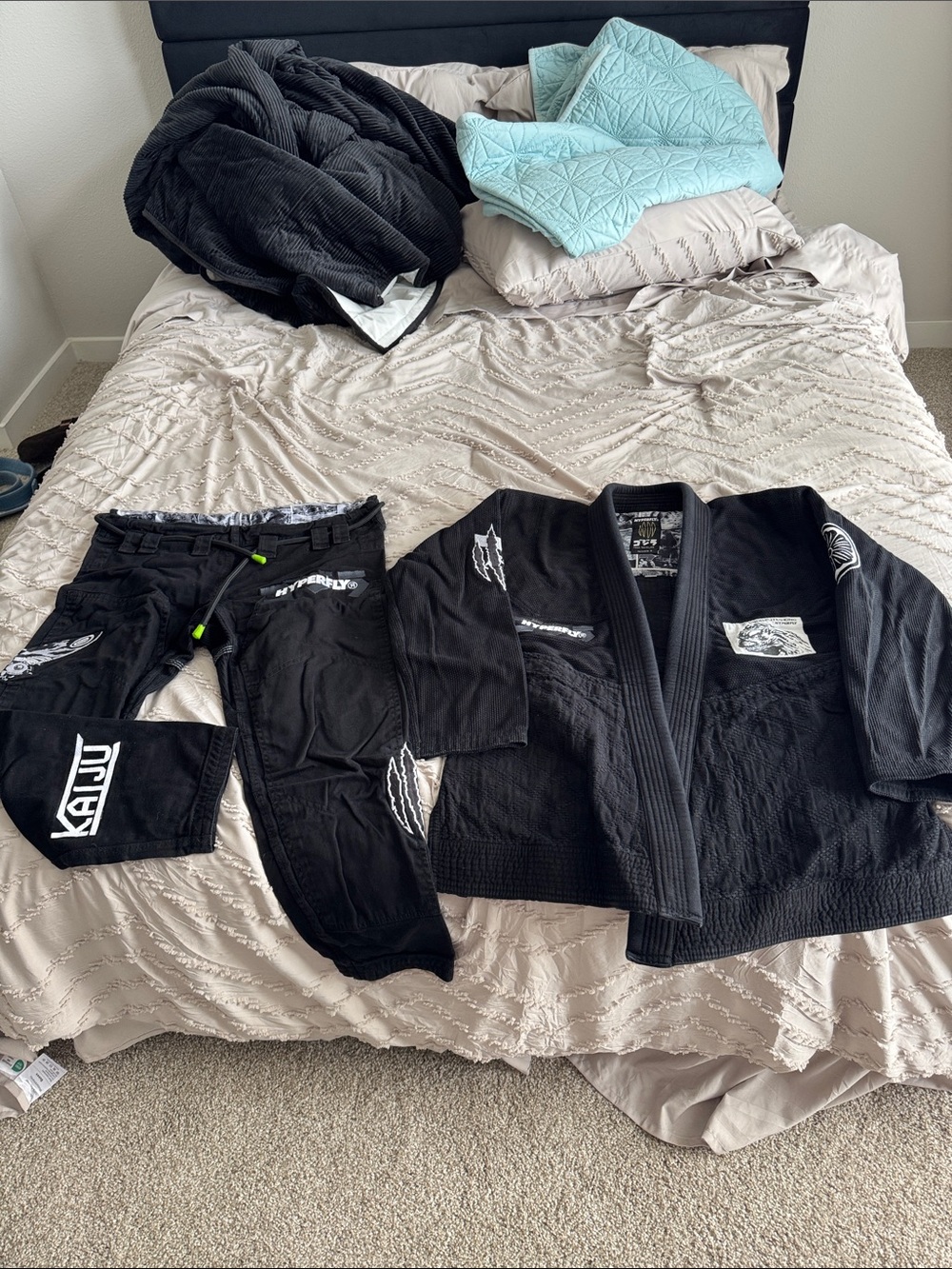 Hyperfly Godzilla Black Brazilian Jiu-Jitsu Gi F3